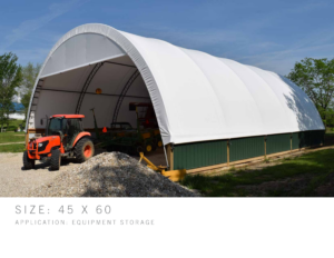 Tractor Implement Strorage Equipment Storage | DIY Agriculture Buildings — Custom Farm Buildings ...